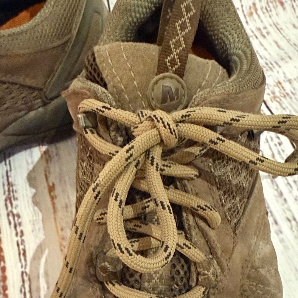 Merrell Women's Tan and Black Athletic Shoes - Picture 4 of 5